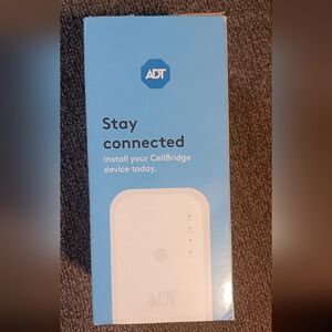 CelBridge Device with Blue and White Design